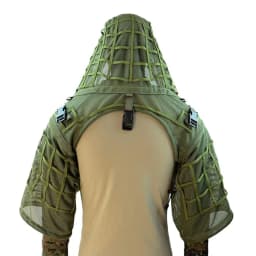 Ghillie Suit Foundation, Ghillie Poncho, Camouflage Hunting Base, Cape Sniper Viper Hood for Airsoft Paintball