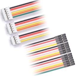 10PCS Dupont Line to SH1.0/MX1.25/ZH1.5/HY2.0/PH2.0/XH2.54 Cable 1P Female 2/3/4/5/6/P 20CM 26AWG 28AWG Jumper Wire