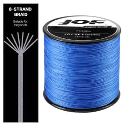 JOF Braided Line Fishing Line 8 Strands Fishing Thread Multifilament Line Braided Cord Lived For Silk Line 300M 500M 1000M