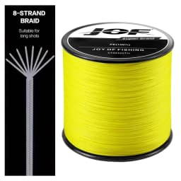 JOF Braided Line Fishing Line 8 Strands Fishing Thread Multifilament Line Braided Cord Lived For Silk Line 300M 500M 1000M