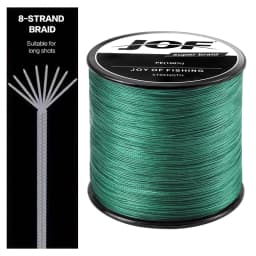 JOF Braided Line Fishing Line 8 Strands Fishing Thread Multifilament Line Braided Cord Lived For Silk Line 300M 500M 1000M