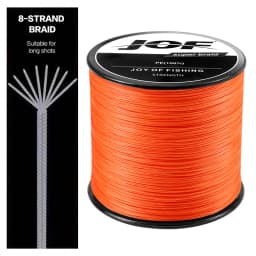 JOF Braided Line Fishing Line 8 Strands Fishing Thread Multifilament Line Braided Cord Lived For Silk Line 300M 500M 1000M