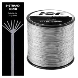 JOF Braided Line Fishing Line 8 Strands Fishing Thread Multifilament Line Braided Cord Lived For Silk Line 300M 500M 1000M