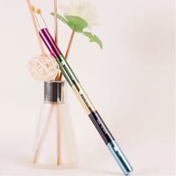 4 in 1 Portable Retractable Travel Lip Eye Brush Professional Makeup Brush Mini Soft Hair Eyeshadow Brush Makeup Accessories 1pc