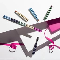 4 in 1 Portable Retractable Travel Lip Eye Brush Professional Makeup Brush Mini Soft Hair Eyeshadow Brush Makeup Accessories 1pc