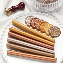 10 Pcs/Lot Glue Gun Sealing Wax Sticks for Wax Seal Stamp for Wedding Invitations Cards Envelopes Wine Packages Gift Wrapping