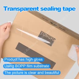 Packing Tape, Clear Packaging Tape, Shipping Tape for Moving Boxes, Office Moving