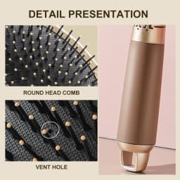 CALIYI Hair Massage Air Cushion Comb Brush Scalp Hairbrush Detangle Anti Static Salon SPA Hairdressing Styling Tool Oval Round