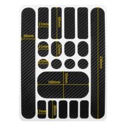 MUQZI Frame Chain Protective Stickers Bike Chainstay Protection Tape Frame Pad MTB Road BMX Bicycle Chain Guard Protector