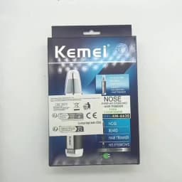 Kemei KM-6630 4 in 1 Nose Eyebrow Hair Beard Trimmer Rechargeable Electric Shaver Nose Ear Trimmer With Temple Cut for Men
