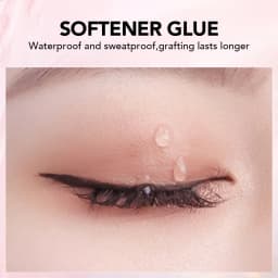 NATUHANA Lash Bonder for Eyelash Extensions Sealant Longer Retention Waterproof Oil-Proof Super Bonder Glue Accelerator