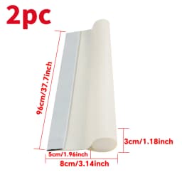Adjustable Door Bottom Seal Strip Weatherstrip Under Door Draft Stopper Anti-Cold One Side Gap Blocker Foam Weather Strip Adjust