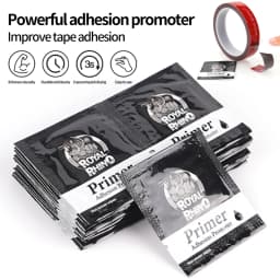 6~1000PCS Primer Adhesion Promoter Bags Non-Woven Wipes for Double Sided Adhesive Tape Enhancers