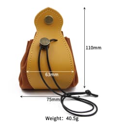 Dice Storage Bag Decorative Tray ,Gifts Dice Bag Tray with Drawstring and Button for Dices Jewelry Coin