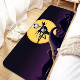 Jack Skellington Door Mat Entrance Non-slip Doormat Washable Kitchen Carpet Living Room Hallway Rugs Bathroom Bath Door Mats