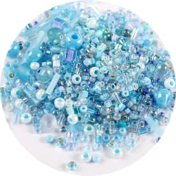 500Pcs Japan Miyuki Seed Beads Mixed Delica Round Glass Beads Mix Colors and Size Glass Twist Bugle Tube For Clothing Accessory