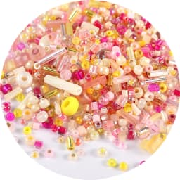 500Pcs Japan Miyuki Seed Beads Mixed Delica Round Glass Beads Mix Colors and Size Glass Twist Bugle Tube For Clothing Accessory