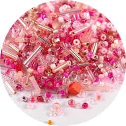 500Pcs Japan Miyuki Seed Beads Mixed Delica Round Glass Beads Mix Colors and Size Glass Twist Bugle Tube For Clothing Accessory