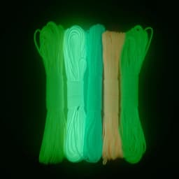 Luminous Rope 9 Strands 4mm Paracord Nylon 550 Tent Cord Glow Parachute Outdoor Bundle Lanyard Camping Survival EDC