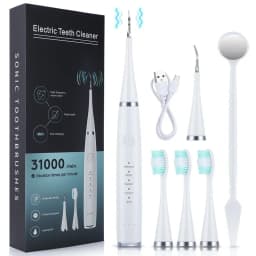 Ultrasonic Scaler for Teeth Cleaning Tartar Removal Plaque Removal Rechargeable Teeth Whitening Oral Care and Dental Cleaner