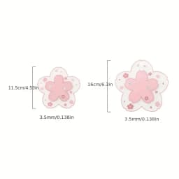 Cherry Blossom Heat Insulation Pad Dining Table Mat Anti-skid Cup Pads Non-slip Coaster Kitchen Accessories Coasters Table Mat