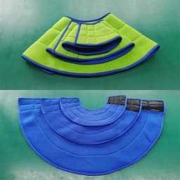 Flexible Dog Cone Recovery Collar Breathable Elastic Adjustable Collar for Outdoor Walking or Travel