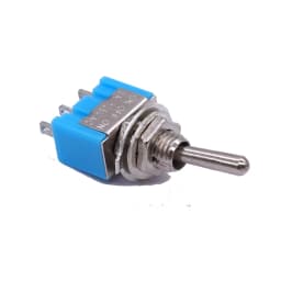 10Pcs DIY Toggle Switch ON-OFF-ON 3Pin 3 Position Latching MTS-103 AC 125V/6A 250V/3A Power Button Switch Car