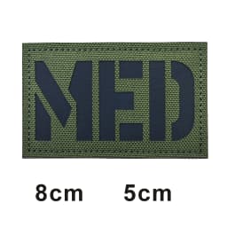This is how WAY full helmet embroidered armband badge military stripes fastener hook and loop patch