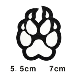 This is how WAY full helmet embroidered armband badge military stripes fastener hook and loop patch