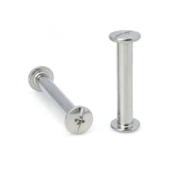 M2 M3 M4 M5 M6 304 Stainless Steel Leather Bag Belt Photo Scrapbook Album Book Post Binding Screw Chicago Screw Nail Rivet Bolt