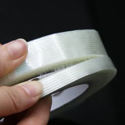 50M Grid Fiber Tape Toy Airplane Model Super Strong Mesh Single-Sided Tape Wear-Resistant Glass Fiber Strong Reinforced Tape