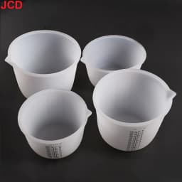 1000ml 600ml 450ml 350ml 250ml 100ml 30ml Measure Cup for Resin Supplies Silicone Measuring Cup for Resin Epoxy DIY Craft Tool