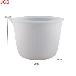 1000ml 600ml 450ml 350ml 250ml 100ml 30ml Measure Cup for Resin Supplies Silicone Measuring Cup for Resin Epoxy DIY Craft Tool