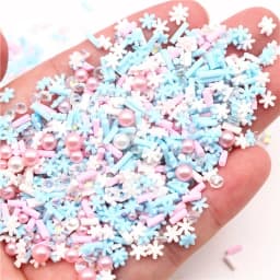 Christmas Polymer Clay Slices Sprinkles Snowflake Penguin Halloween Hot Clay DIY Supplies Nails Art Slime Phone For Gift Toys