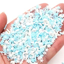 Christmas Polymer Clay Slices Sprinkles Snowflake Penguin Halloween Hot Clay DIY Supplies Nails Art Slime Phone For Gift Toys