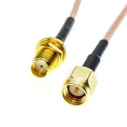 RG316 CABLE SMA Male To SMA Female Bulkhead Crimp connector Coax RF Extension Cable Coaxial Jumper Pigtail Wire