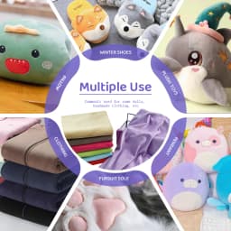 Color 121~160 Stretch Mochi Smooth Minky Fabric Hopen 95% Polyester 5% Spandex Stretch 4 Side Plush Fabric For Diy Sewing Toy
