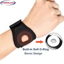 Adjustable Wrap Compression Wrist Brace for TFCC Tears Carpal Tunnel Pain Tendonitis Relief Fitness Weight Lifting Wrist Support
