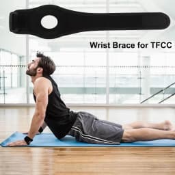 Adjustable Wrap Compression Wrist Brace for TFCC Tears Carpal Tunnel Pain Tendonitis Relief Fitness Weight Lifting Wrist Support