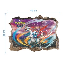 Cartoon Pokémon Pikachu Wall Sticker For Kids Room Living Room Bedroom Wall Decoration Kids Gifts Door Sticker Cute Posters