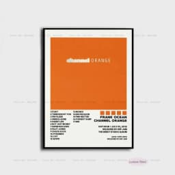 New Frank Poster Prints Ocean Blonde Nostalgia Ultra Hip Hop Music Album Canvas Painting Art Wall Picture Living Room Home Decor