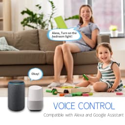 Tuya WiFi US Smart Light Switch Wall Touch Switch Neutral wire/No Neutral wire Required 120 Type Work with Alexa, Google Home