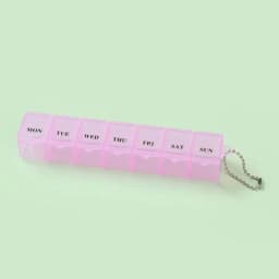 New Mini Weekly Pill Case Tablet Holder 7 Days Medicine Box Storage Organizer Container for Vitamin Fish Oils Lattice Splitters