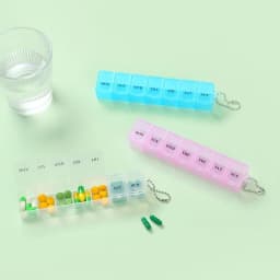 New Mini Weekly Pill Case Tablet Holder 7 Days Medicine Box Storage Organizer Container for Vitamin Fish Oils Lattice Splitters