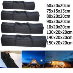 Canvas Canopy Pole Bag Camping Tent Swag Storage Pouch Large Capacity Travel Picnic Handbag Waterproof Luggage Pack Pouch