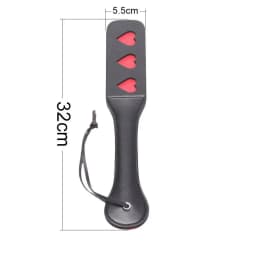 1pc PU Leather Riding Whip Portable Outdoor Game Durable Soft Handle Horse Riding Paddle Horse Racing Training Practice Tool