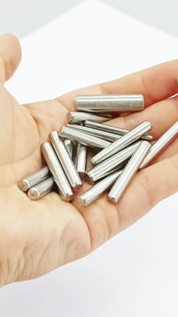GB119 Cylindrical Locating Dowel Pin M1 M1.5 M2 M2.5 M3 M4 M5 M6 M8 M10 304 Stainless Steel Fixed Shaft Pins Round Solid Rod