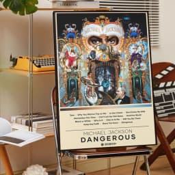 Michael Jackson Classic Vintage Posters Whitepaper Prints Posters Artwork Kawaii Room Decor