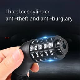 Motorcycle Electric Car Combination Lock Chain Lock Bicycle Anti-Theft Lock Portable Chain Lock Mountain Bike Bicycle Locks