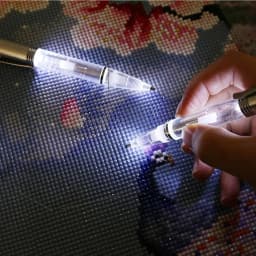 1pc Pen With Led Light Stone DIY Diamond Painting Cross Stitch New Point Pen Tools Embroidery Mosaic Accessories Light up in